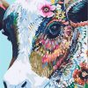 Abstract Cow Animals Paint By Numbers