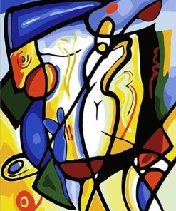 Abstract Cubist Pablo Picasso Paint By Numbers