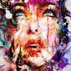 Abstract Girl Paint By Numbers