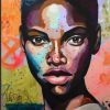 African Girl Paint By Numbers