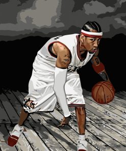 Allen Iverson Paint By Numbers