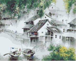 Ancient Town Paint By Numbers