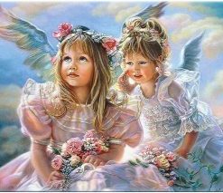 Angel Girls Paint By Numbers