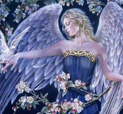 Angel and Dove Paint By Numbers