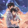 Anime Couple Paint By Numbers