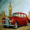 Antique Car in London Paint By Numbers