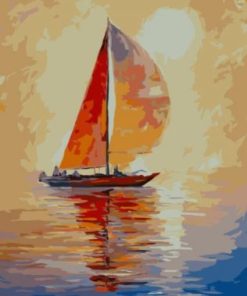 Artistic Boat Paint By Numbers