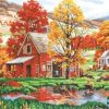 Autumn Farmhouse Paint By Numbers