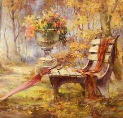 Autumn Garden Paint By Numbers