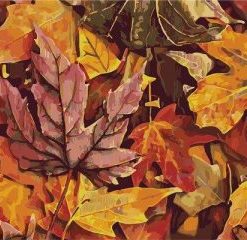 Autumn Leaves Paint By Numbers