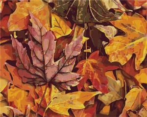 Autumn Leaves Paint By Numbers