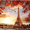 Autumn Paris Paint By Numbers