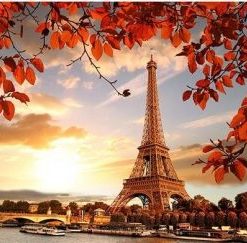 Autumn Paris Paint By Numbers