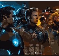 Avengers Endgame Paint By Numbers