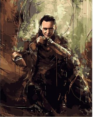 Avengers Loki Paint By Numbers