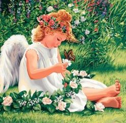 Baby Angel Paint By Numbers