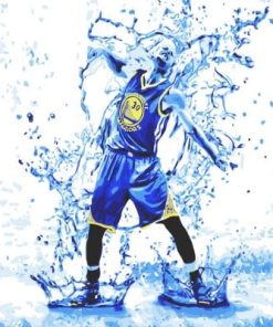 Basketballer Curry Paint By Numbers