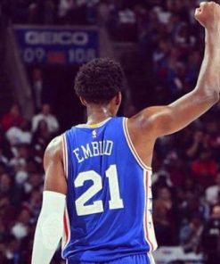 Basketballer Embiid Paint By Numbers