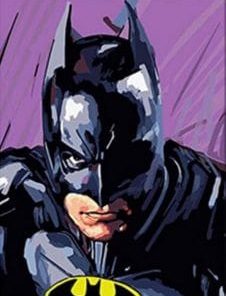 Batman Paint By Numbers