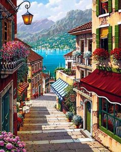 Bellagio Village Paint By Numbers