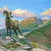 Bighorn Sheep Paint By Numbers