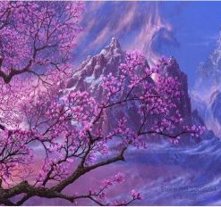 Blossom Trees Paint By Numbers