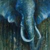 Blue Elephant Paint By Numbers