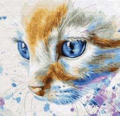 Blue Eyes Cat Paint By Numbers