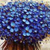 Blue Flower Paint By Numbers