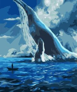 Blue Whale Paint By Numbers