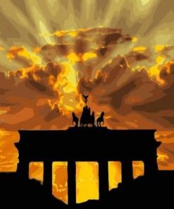 Brandenburg Gate Paint By Numbers