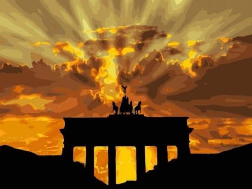 Brandenburg Gate Paint By Numbers