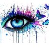 Butterfly Eye Paint By Numbers