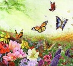 Butterfly Landscape Paint By Numbers