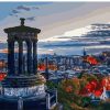 Calton Hill Paint By Numbers