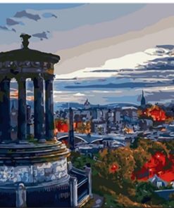 Calton Hill Paint By Numbers