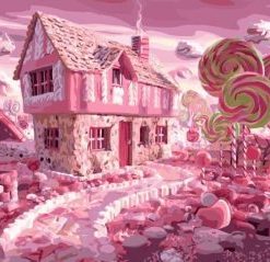 Candy City Paint By Numbers