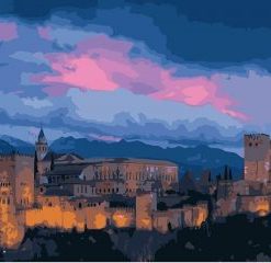 Carcassonne Castle Paint By Numbers