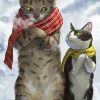 Cat With Scarf Paint By Numbers