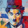 Charlie Chaplin Paint By Numbers