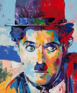 Charlie Chaplin Paint By Numbers