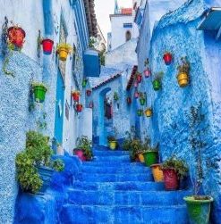 Chefchaouen Paint By Numbers