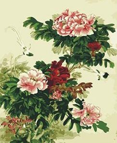 Chinese Peony Paint By Numbers