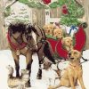 Christmas Animals Paint By Numbers