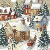 Christmas Village Art Paint By Numbers