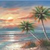 Coconut Trees Paint By Numbers