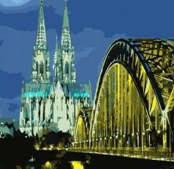 Cologne Night Paint By Numbers