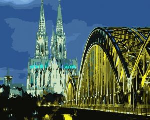 Cologne Night Paint By Numbers