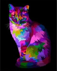 Color Cat Paint By Numbers