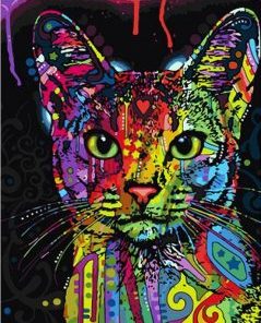 Colorful Cats Paint By Numbers